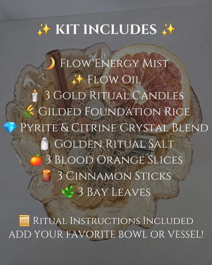 DIY Abundance Ritual Kit | Build Your Own Prosperity Bowl | Money Bowl Supplies | Wealth Manifestation Ritual Set