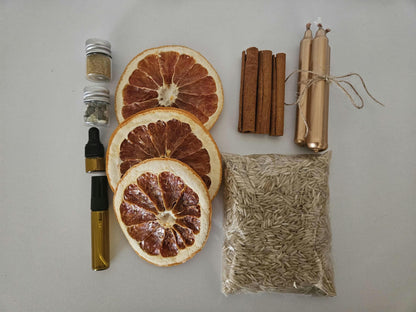 DIY Abundance Ritual Kit | Build Your Own Prosperity Bowl | Money Bowl Supplies | Wealth Manifestation Ritual Set