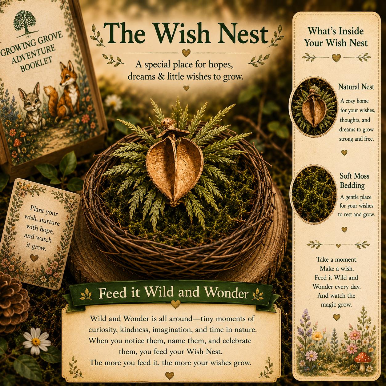 Kindness in Bloom Adventure Kit | Kindness Empathy Activity for Kids | Deer Companion Gift | Growing Grove Collection | Nature Gift For Kid