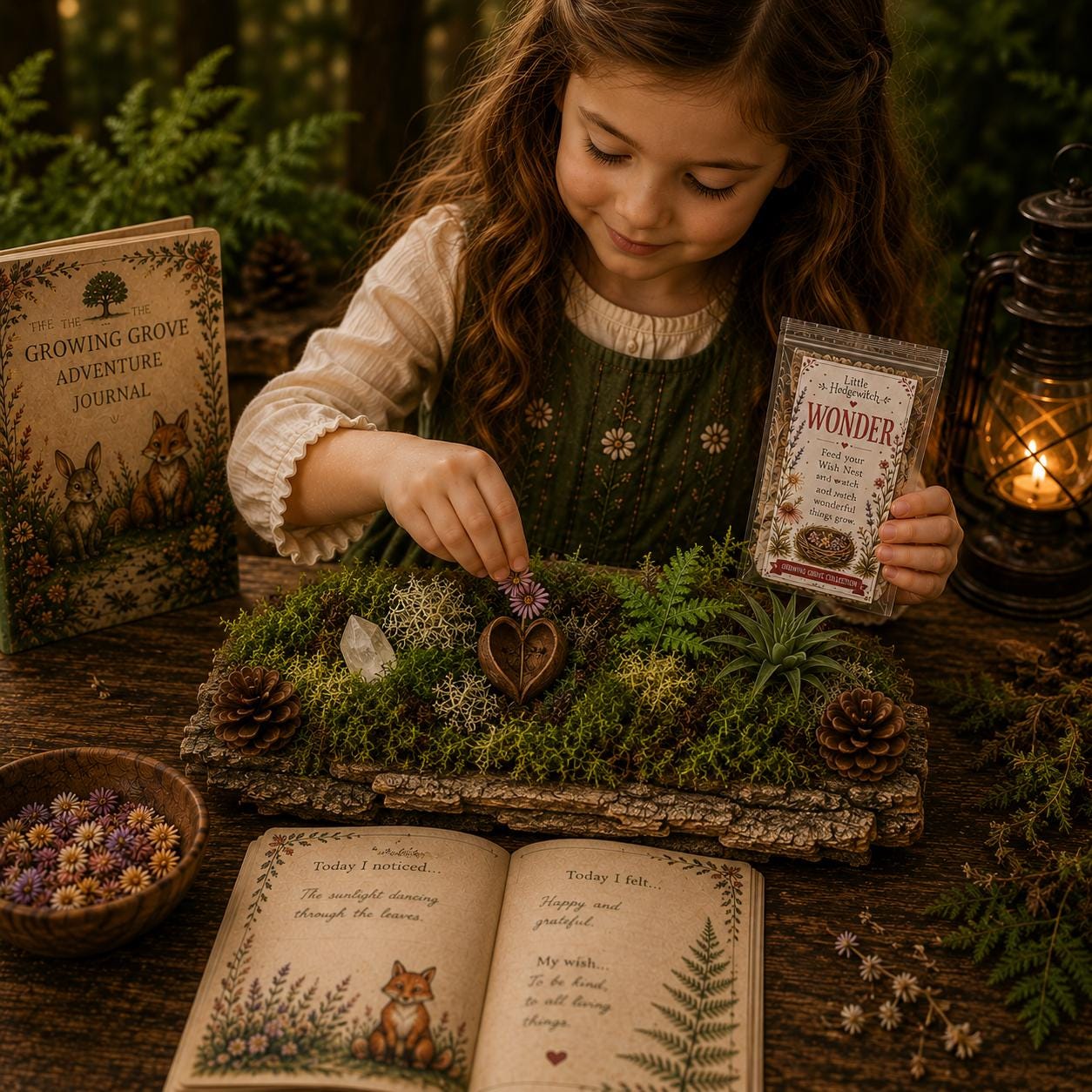 Wonder Woodlands Adventure Kit | Nature Exploration Activity for Kids | Curiosity &amp; Discovery Gift | Growing Grove Collection