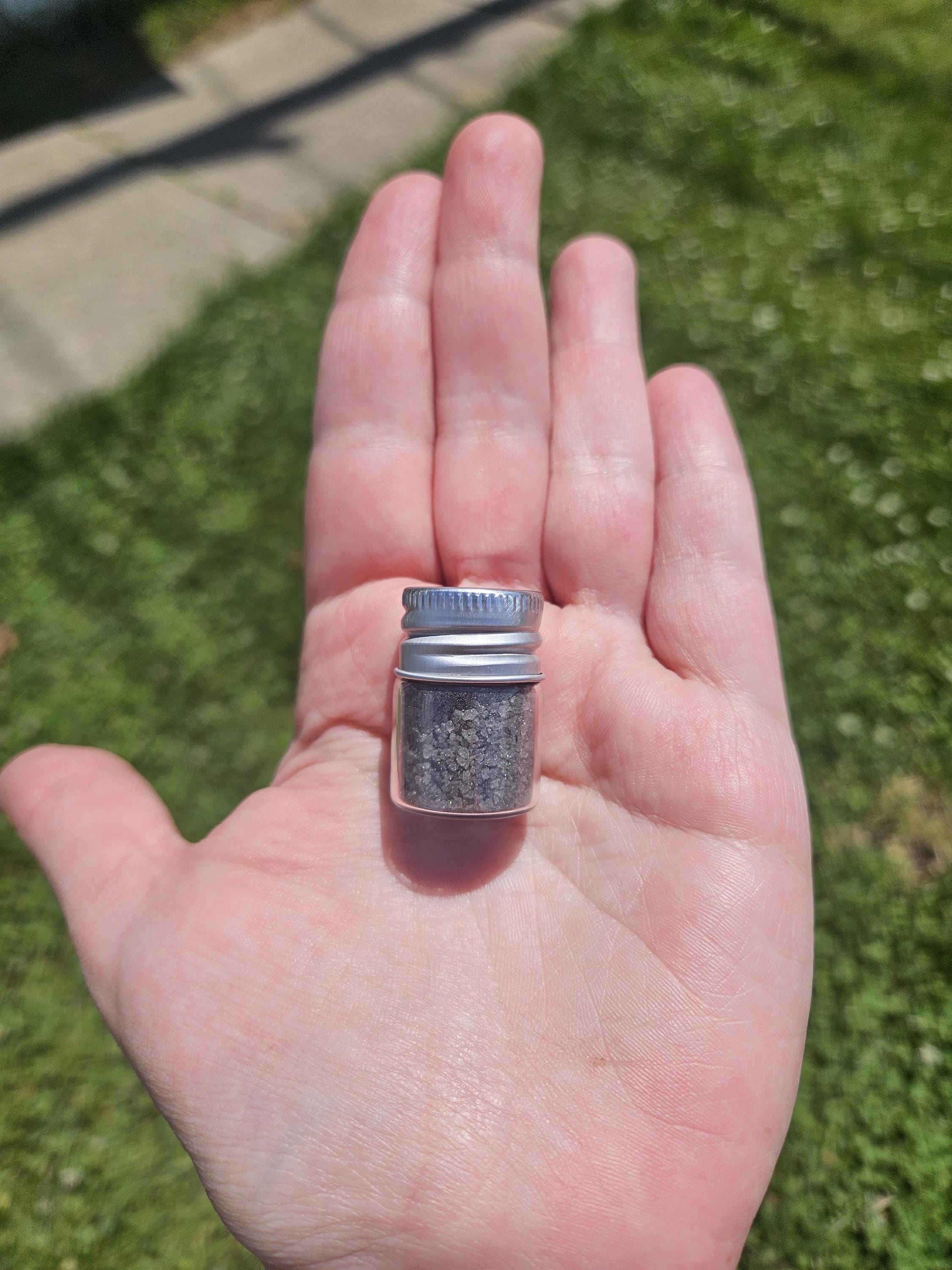Ritual Salt Sample Set | Moon Phase Herbs, Crystals for Protection, Prosperity, Intuition