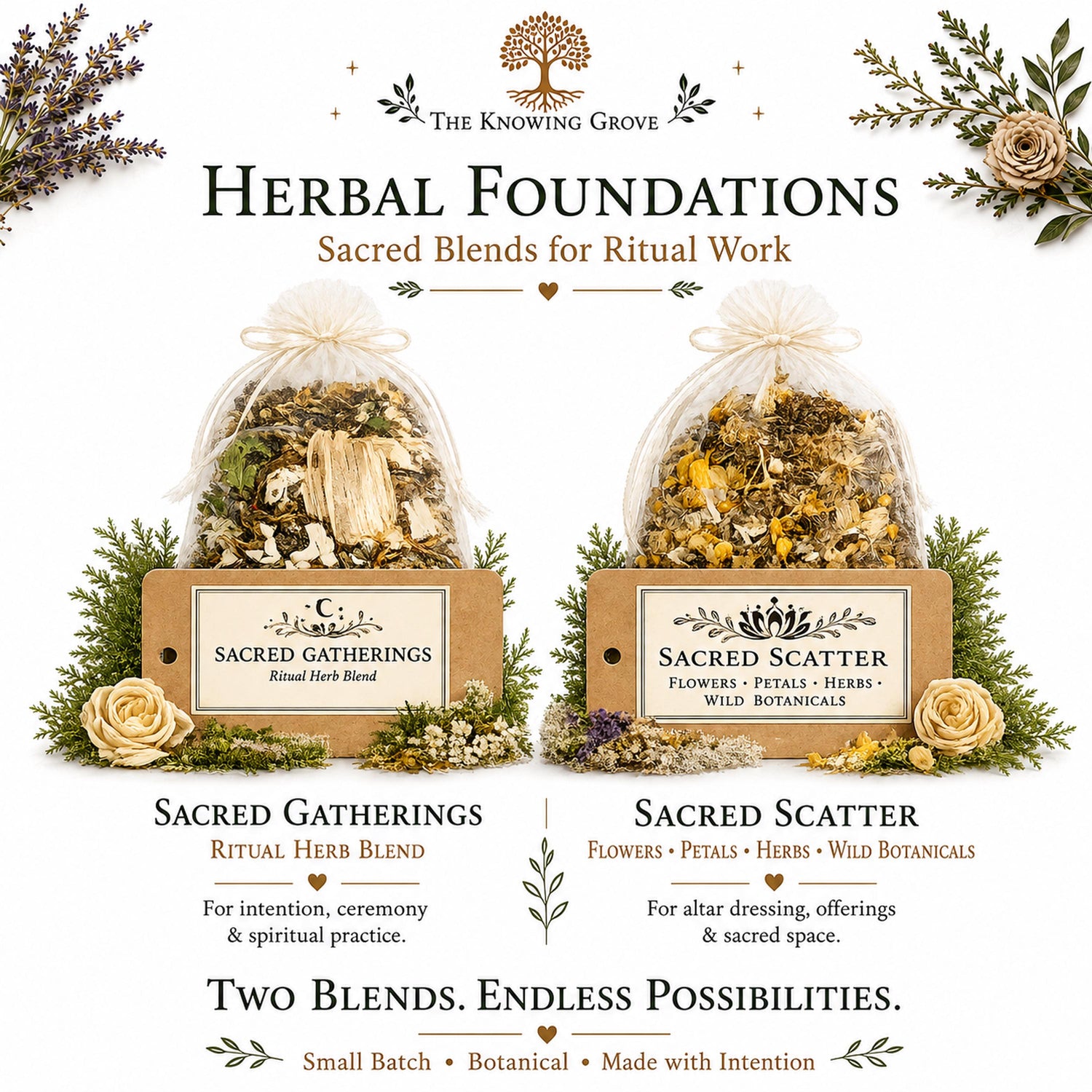 Cernunnos Spell Kit, Nature and Abundance Spellwork, Wildlife and Grounding Magic, Celtic Horned God Altar Tools, Witchcraft for Beginners