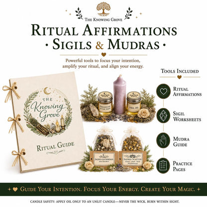 Intention Setting Spellwork Guide | Witchcraft Ritual Kit (PDF)