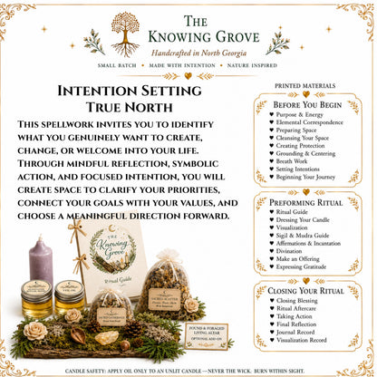 Intention Setting Spellwork Guide | Witchcraft Ritual Kit (PDF)