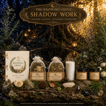 Shadow Work Spellwork Guide | Self-Reflection, Inner-Child Exploration and Shadow Integration | Witchcraft Journal PDF
