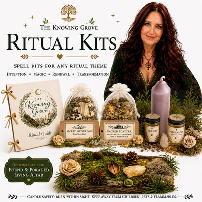 Divination Tool Kit, Tarot, Pendulum, Runes, Scrying Practice, Intuition Spellwork (Printed + Digital)