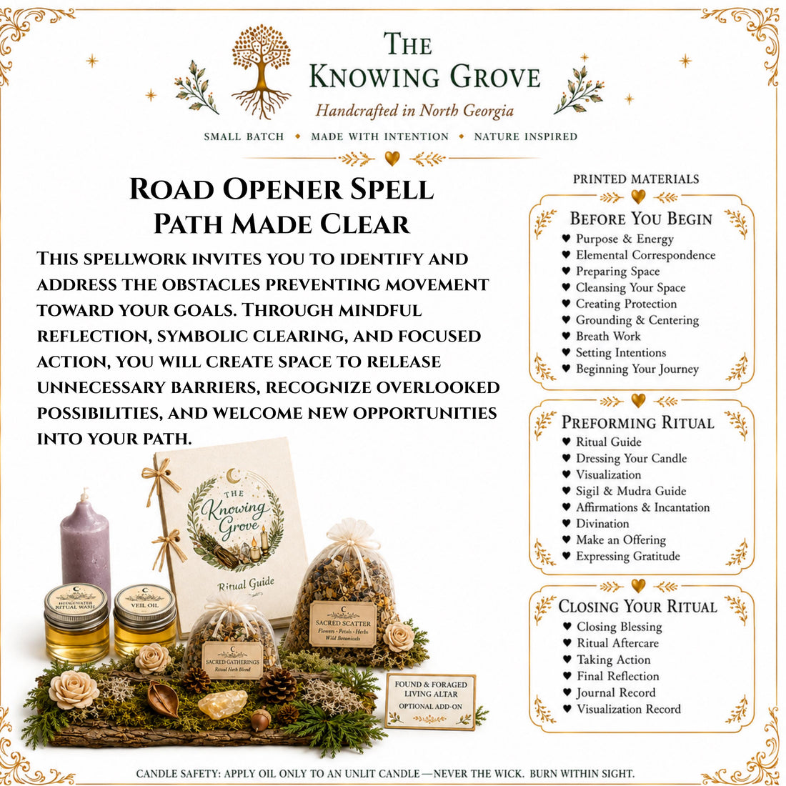 Road Opener Spell Kit | Remove Blockages, Clear Obstacles, Open Paths (PDF)