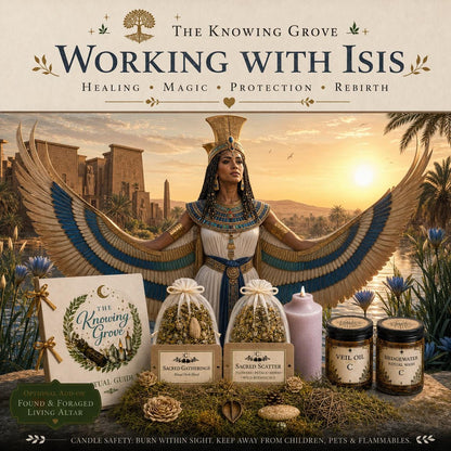 Isis Spell Kit, Healing and Protection Spellwork, Divine Feminine Magic, Egyptian Goddess Altar Tools, Deity Work Kit, Beginner Witchcraft