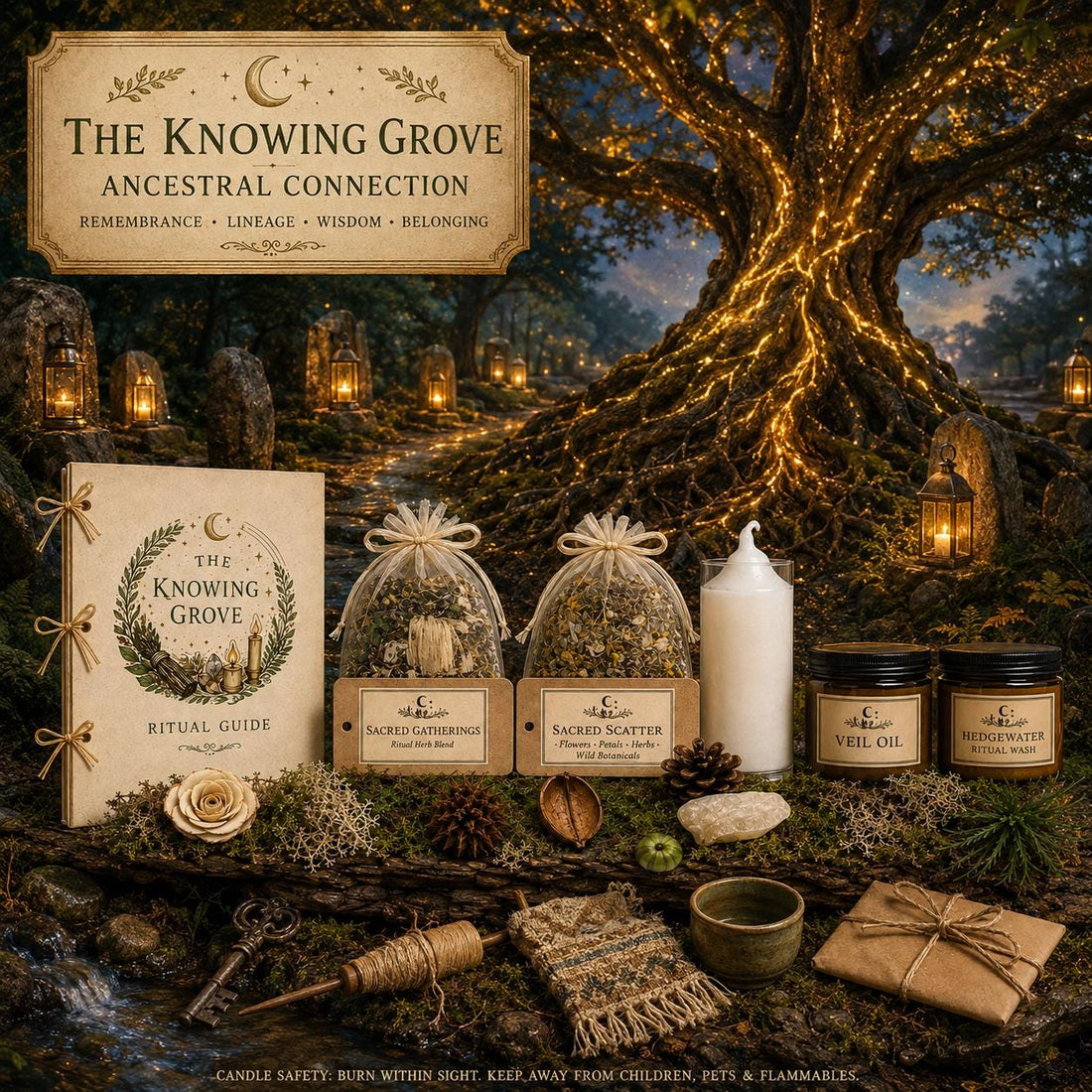 Ancestral Connection Guide | Ancestor Work, Lineage Blessing and Spiritual Guidance | Witchcraft Spellwork PDF
