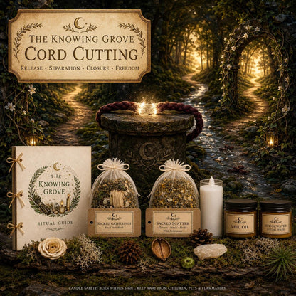Cord Cutting Spell Kit, Release Unhealthy Ties, Energy Clearing Ritual Tools