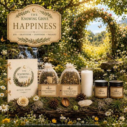Happiness Spellwork Guide | Welcome Joy, Gratitude and Positive Energy | Uplifting Witchcraft Ritual PDF