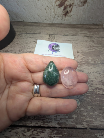 Cabochons crystal mixed lot