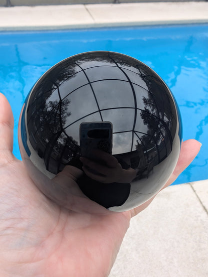 Black Obsidian sphere