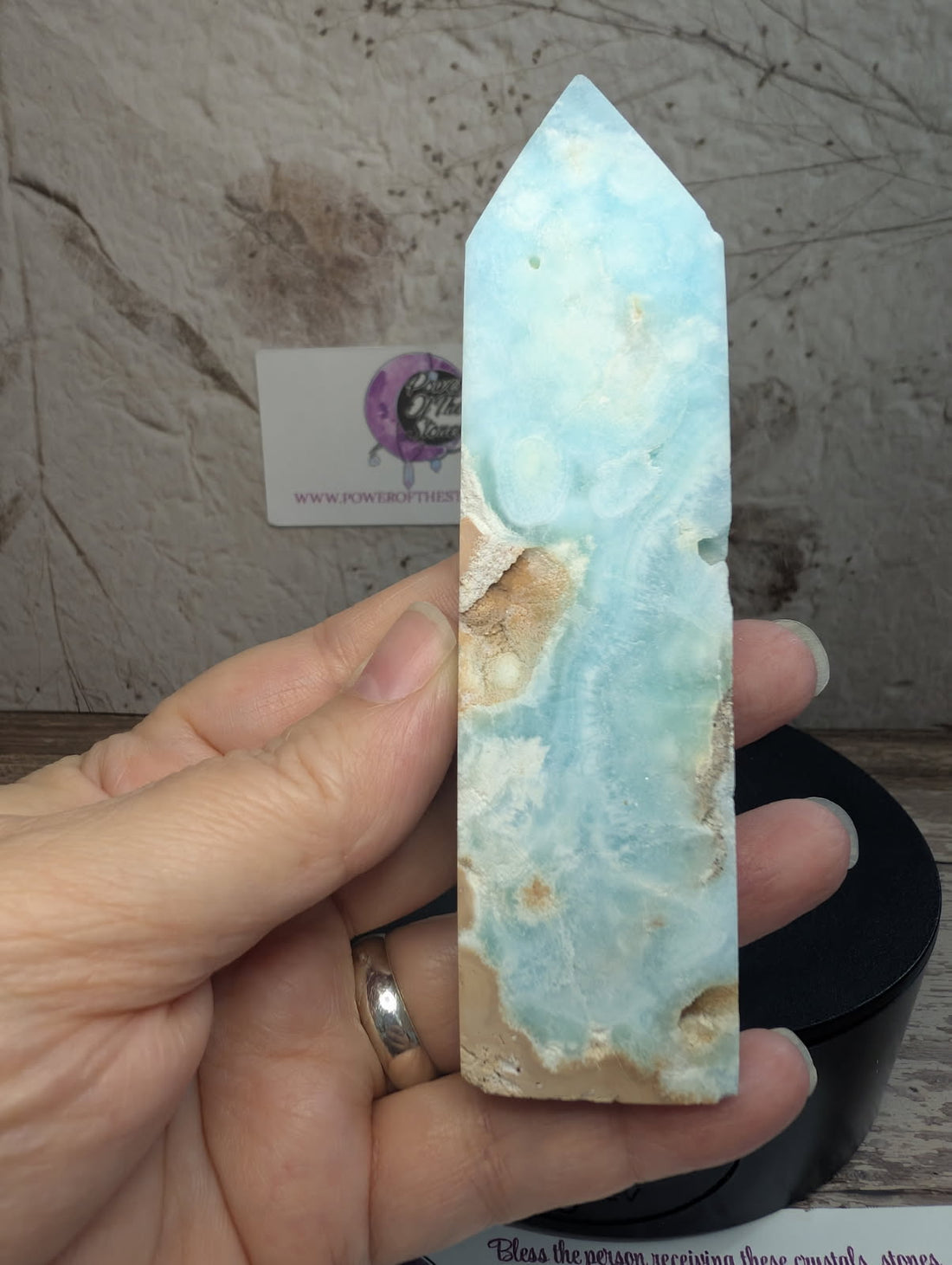 Hemimorphite obelisk