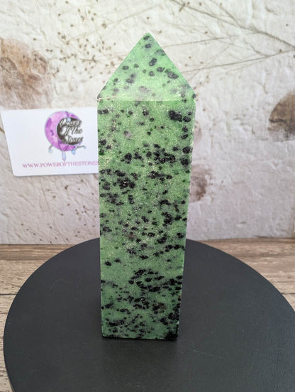 Zoisite obelisk