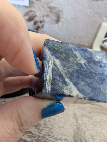 Sodalite obelisk