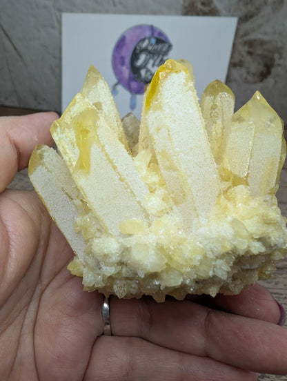 Synthetic Ghost Phantom Quartz Cluster