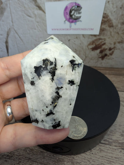 Rainbow Moonstone cupcake/point