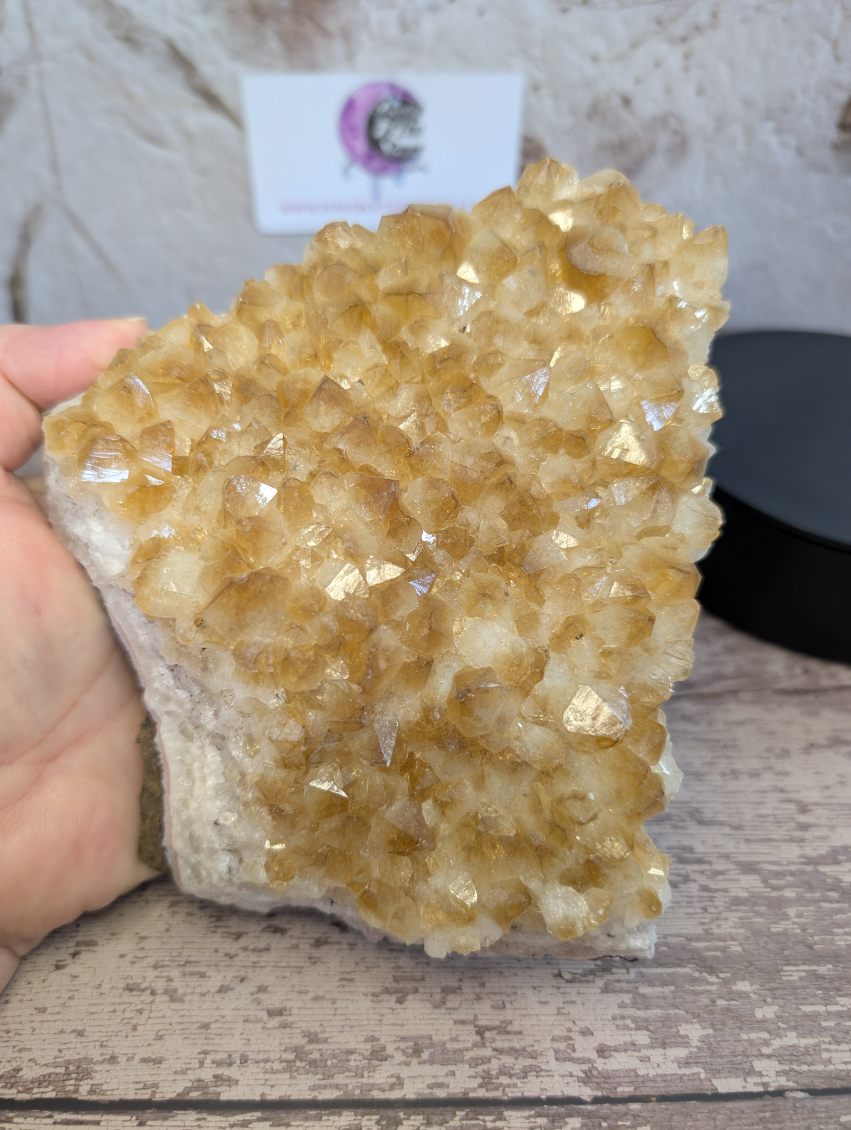 HT Citrine large Cluster