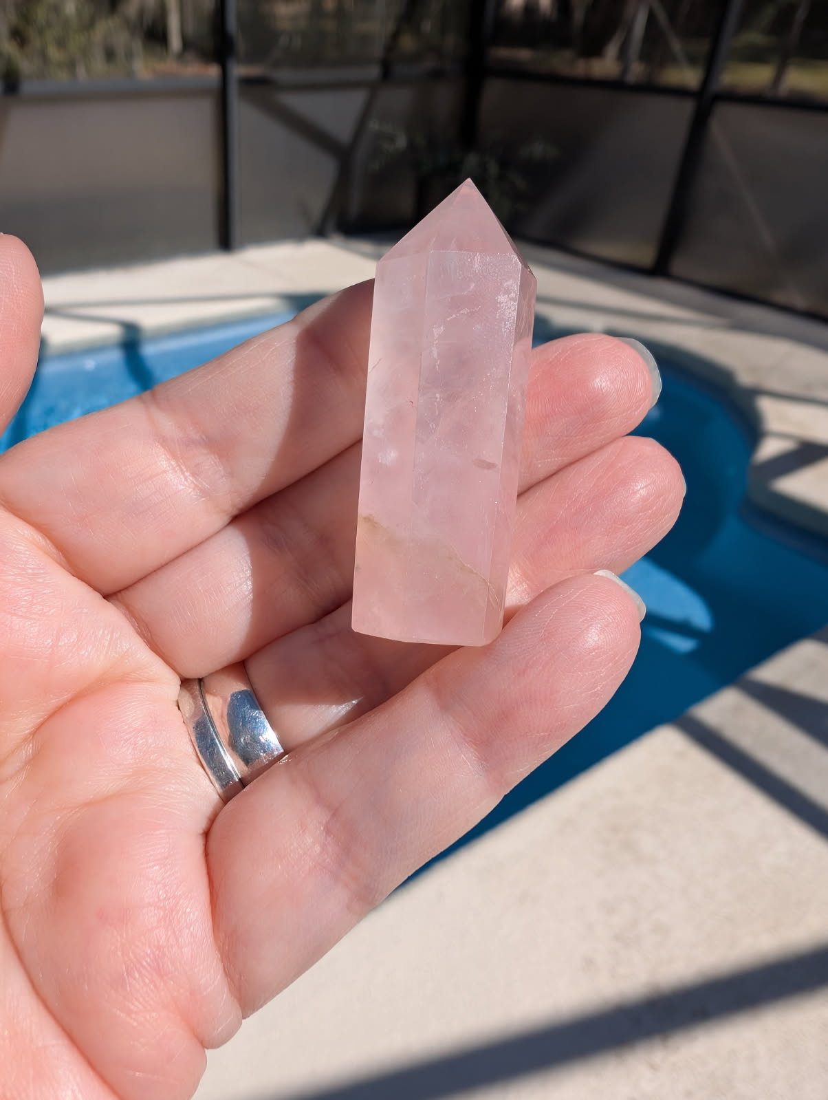Rose Quartz crystal bundle set