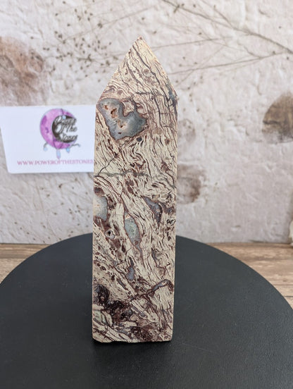 Fluorite in Matrix Obelisk