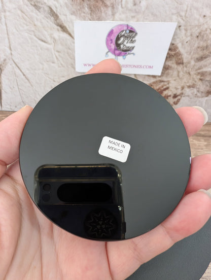 Black Obsidian Scrying mirror