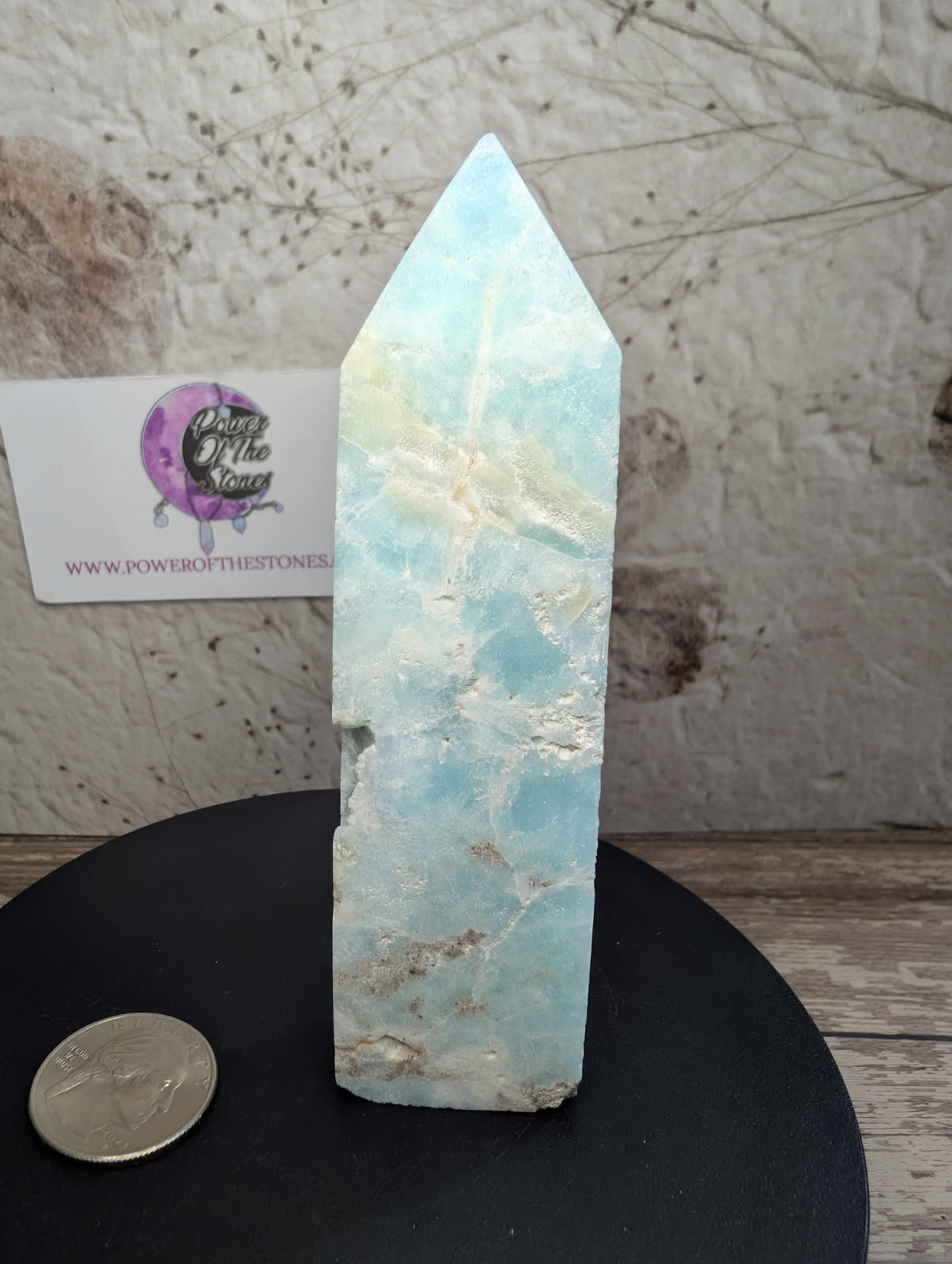 Hemimorphite obelisk