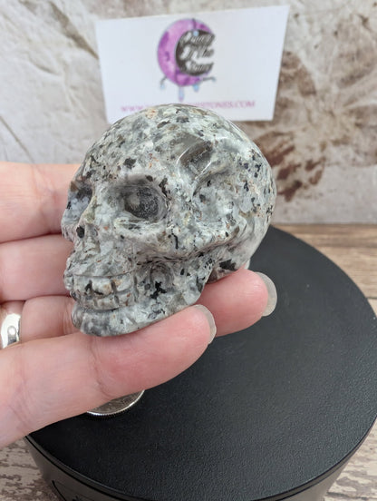 Emberlite carved skull