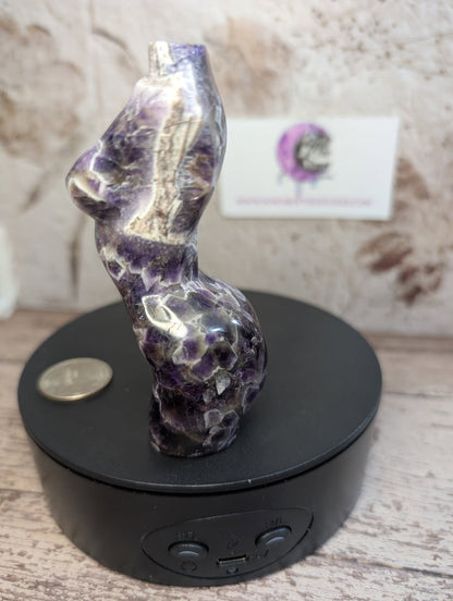 Dream Amethyst body carving