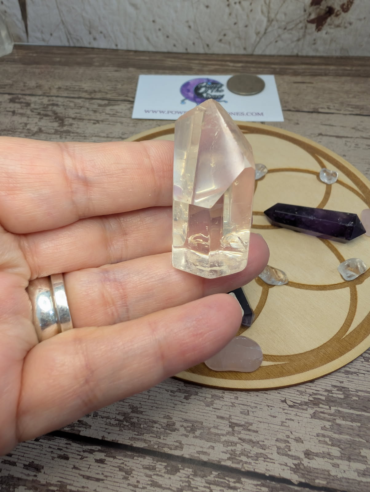 Crystal grid board set