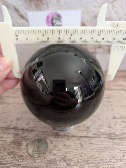 Black Obsidian sphere