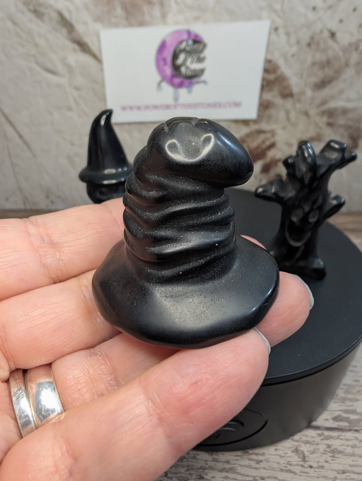 Black Obsidian carving bundle.