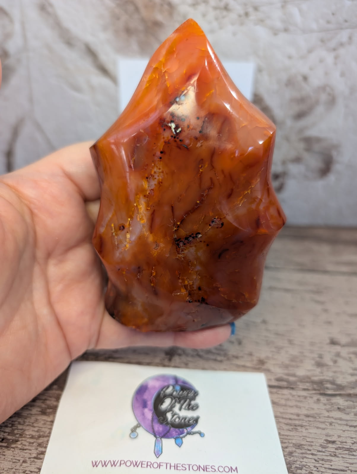 Carnelian Flame Free form
