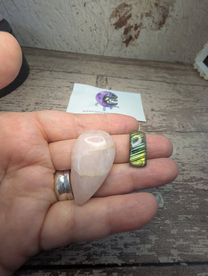 Cabochons crystal mixed lot