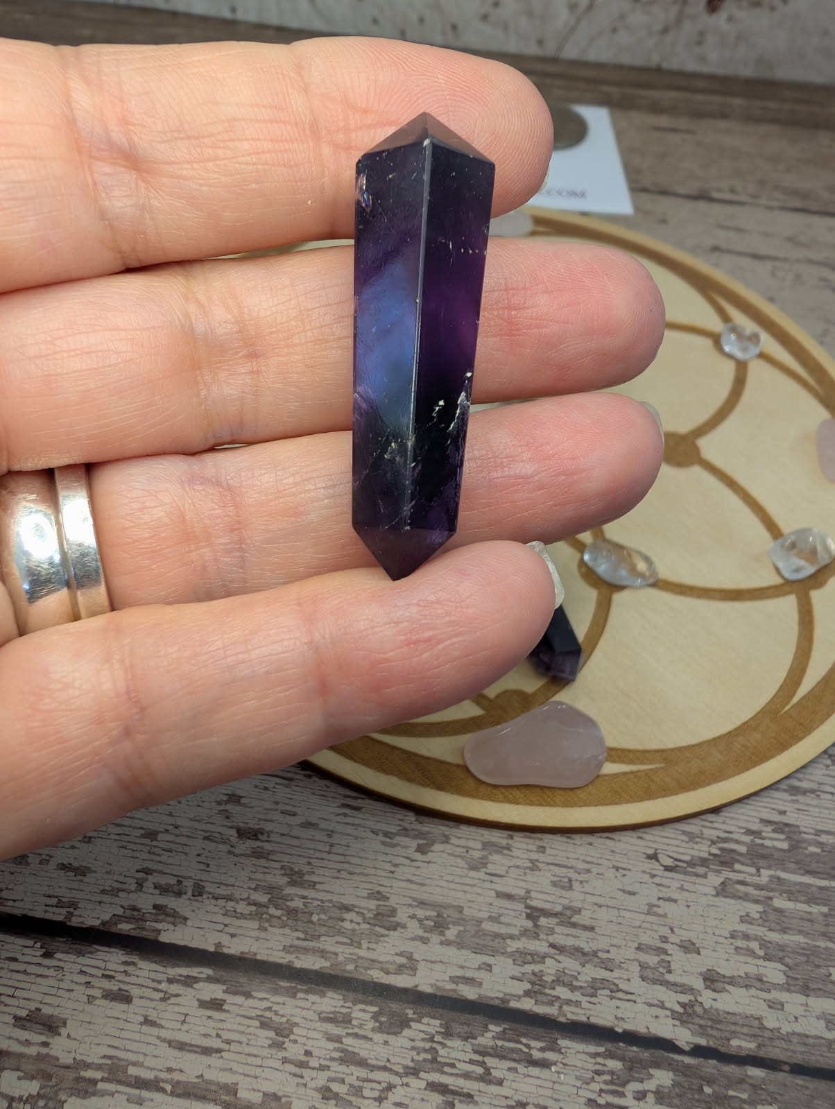 Crystal grid board set