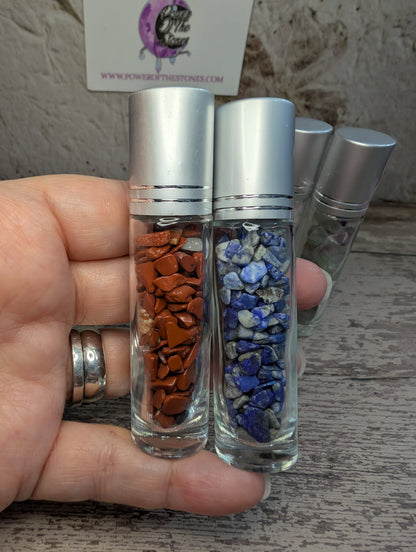 Crystal chip roller bottle set