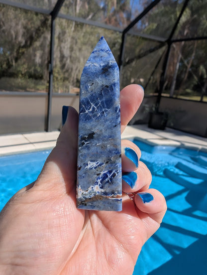 Sodalite Obelisk