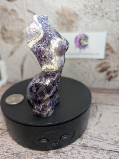 Dream Amethyst body carving