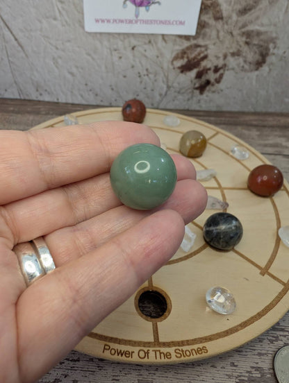 Crystal grid board set