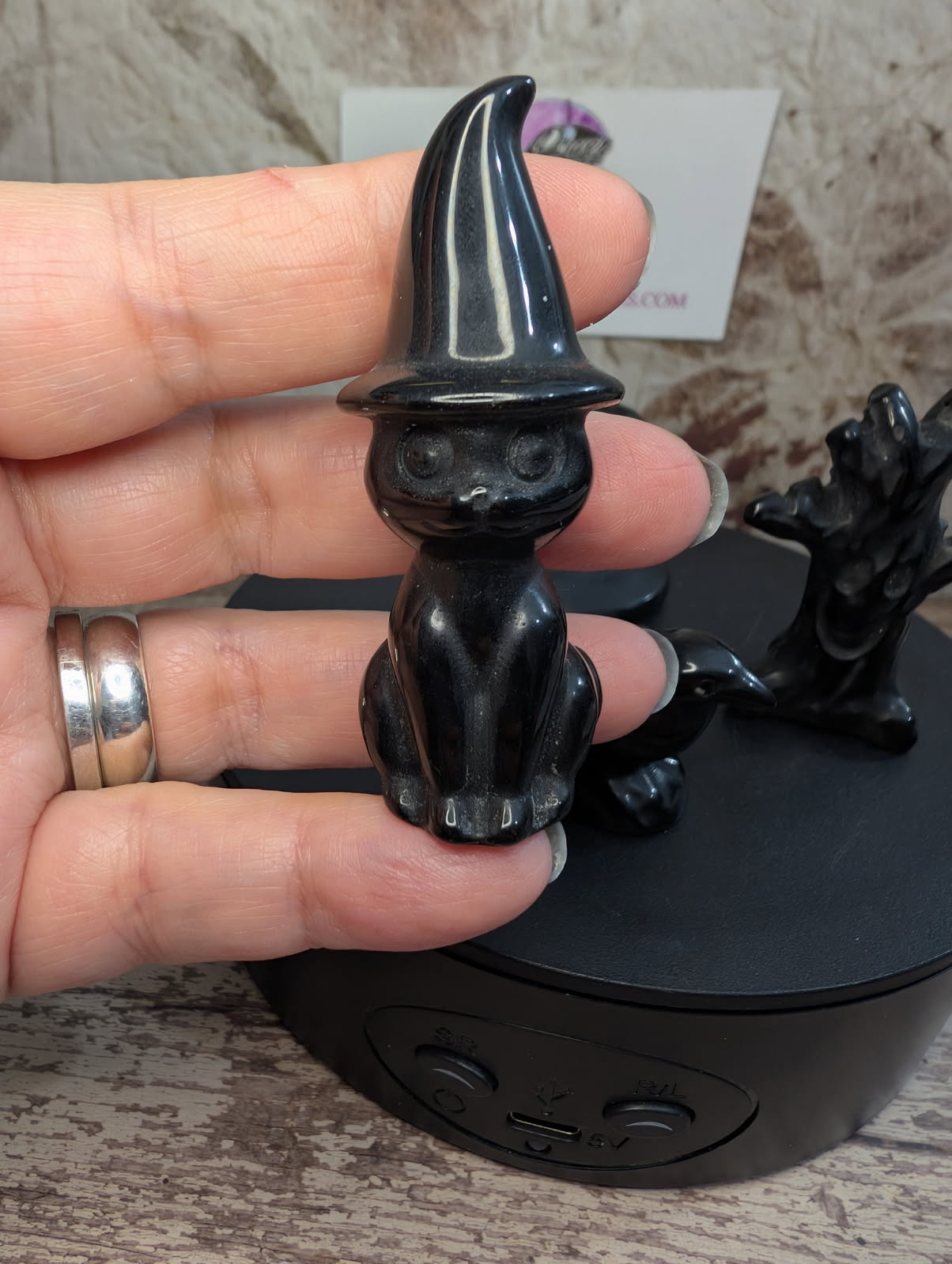 Black Obsidian carving bundle.