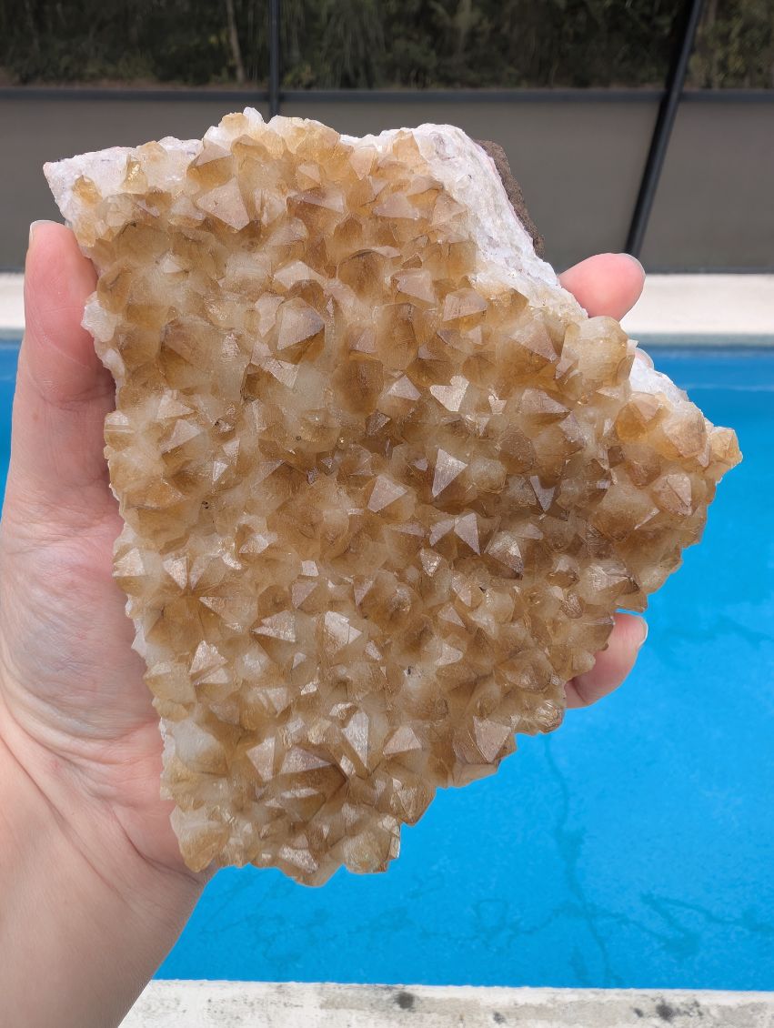 HT Citrine large Cluster