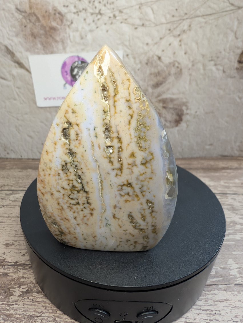 Ocean Jasper free form tear shape