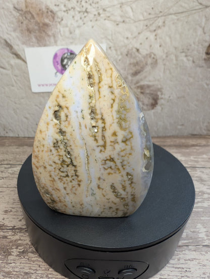 Ocean Jasper free form tear shape