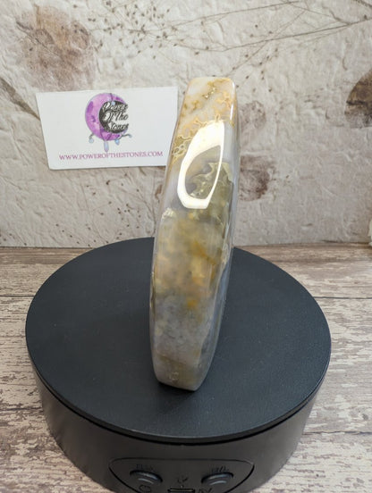 Ocean Jasper free form tear shape