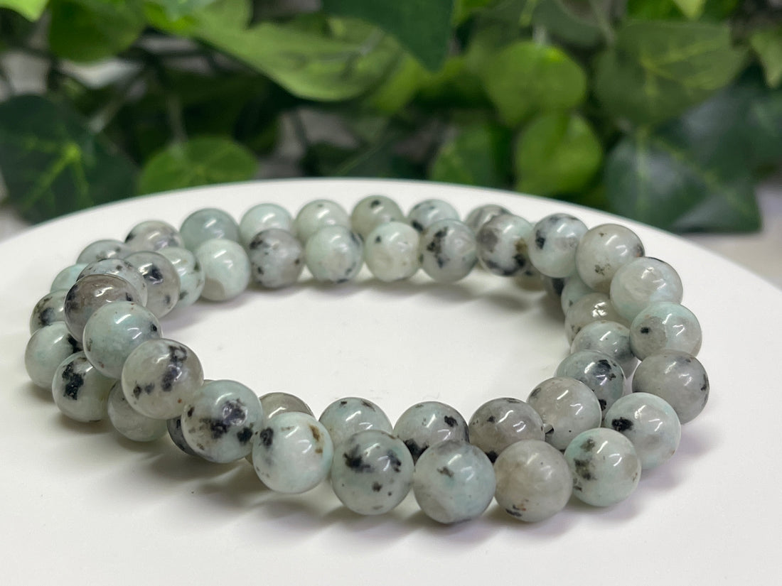 8mm Kiwi Jasper Stretch Bracelet