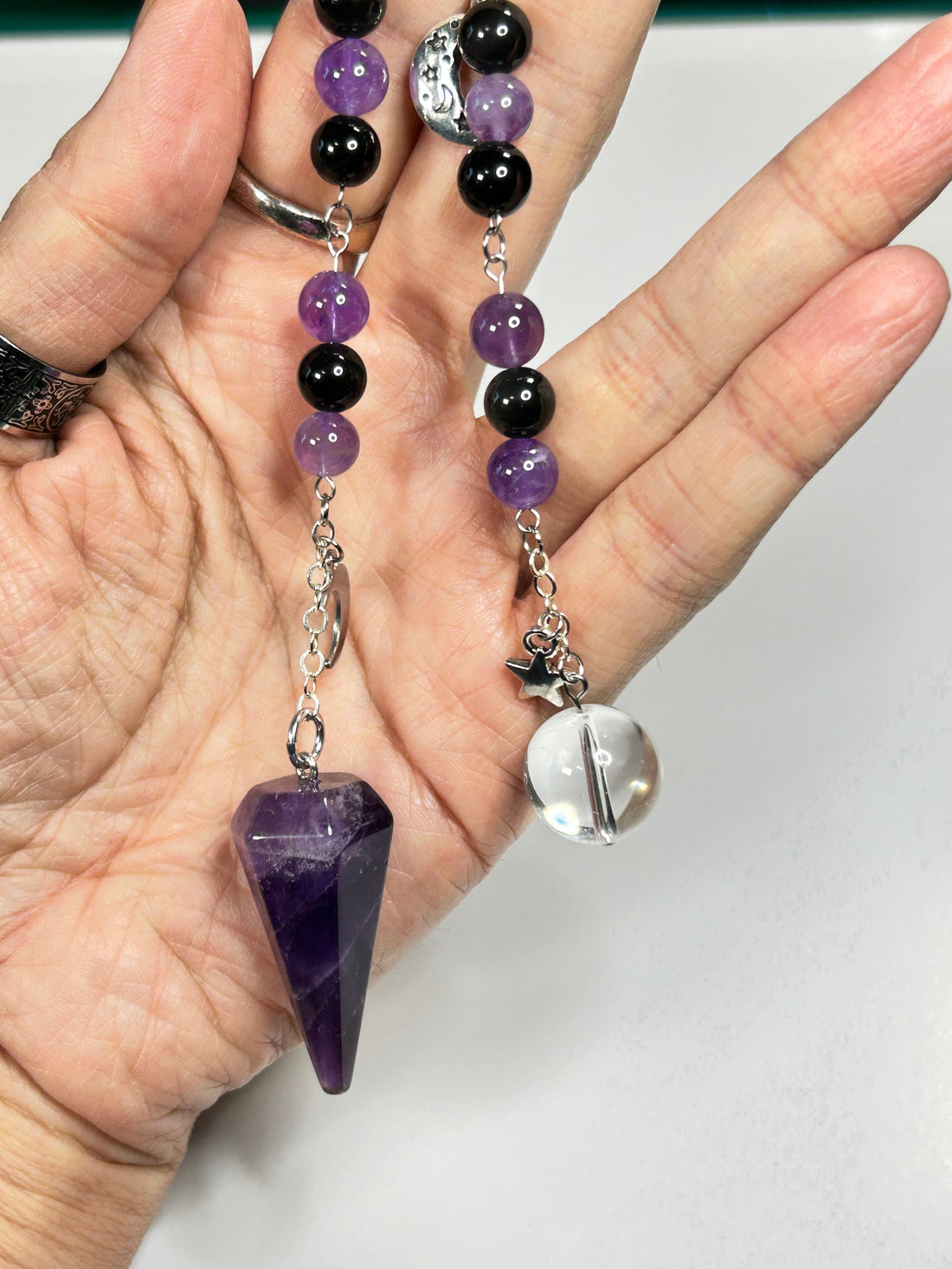 Large Amethyst Pendulum