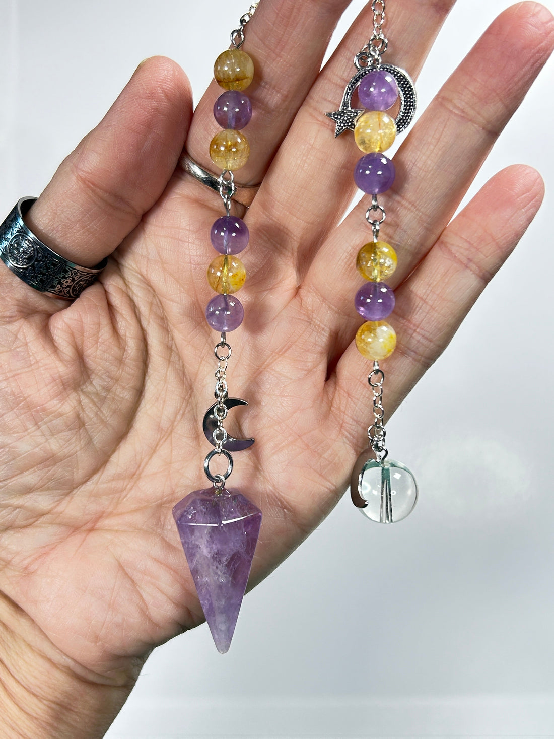 Large Amethyst Pendulum