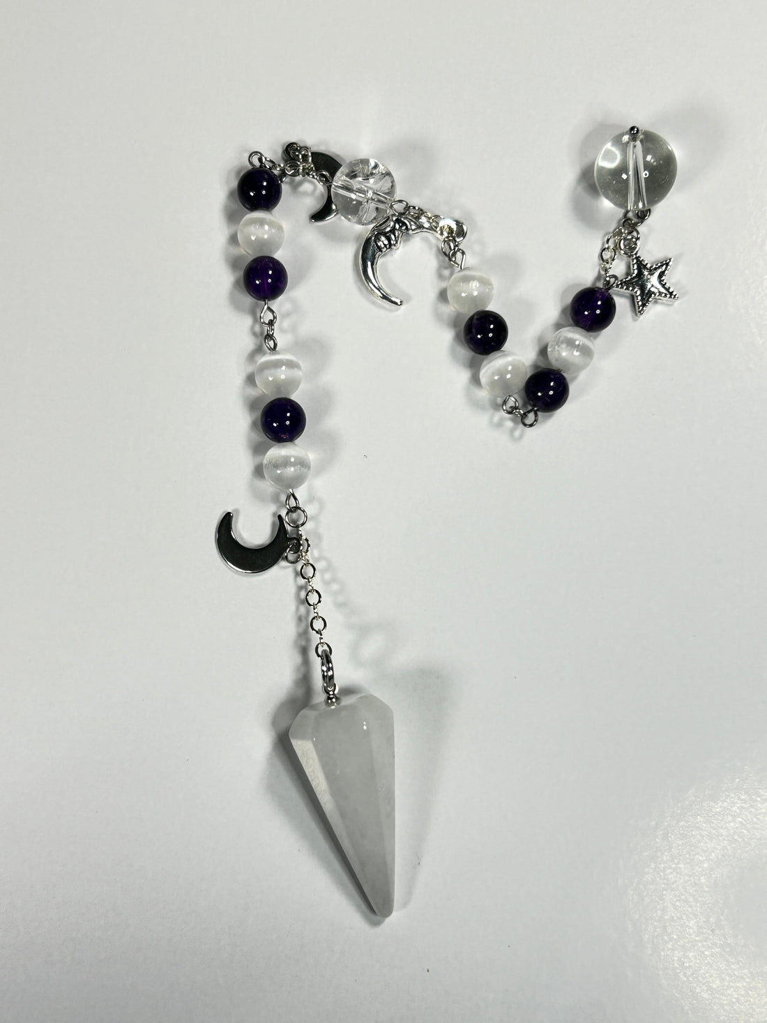 Clear Quartz Pendulum