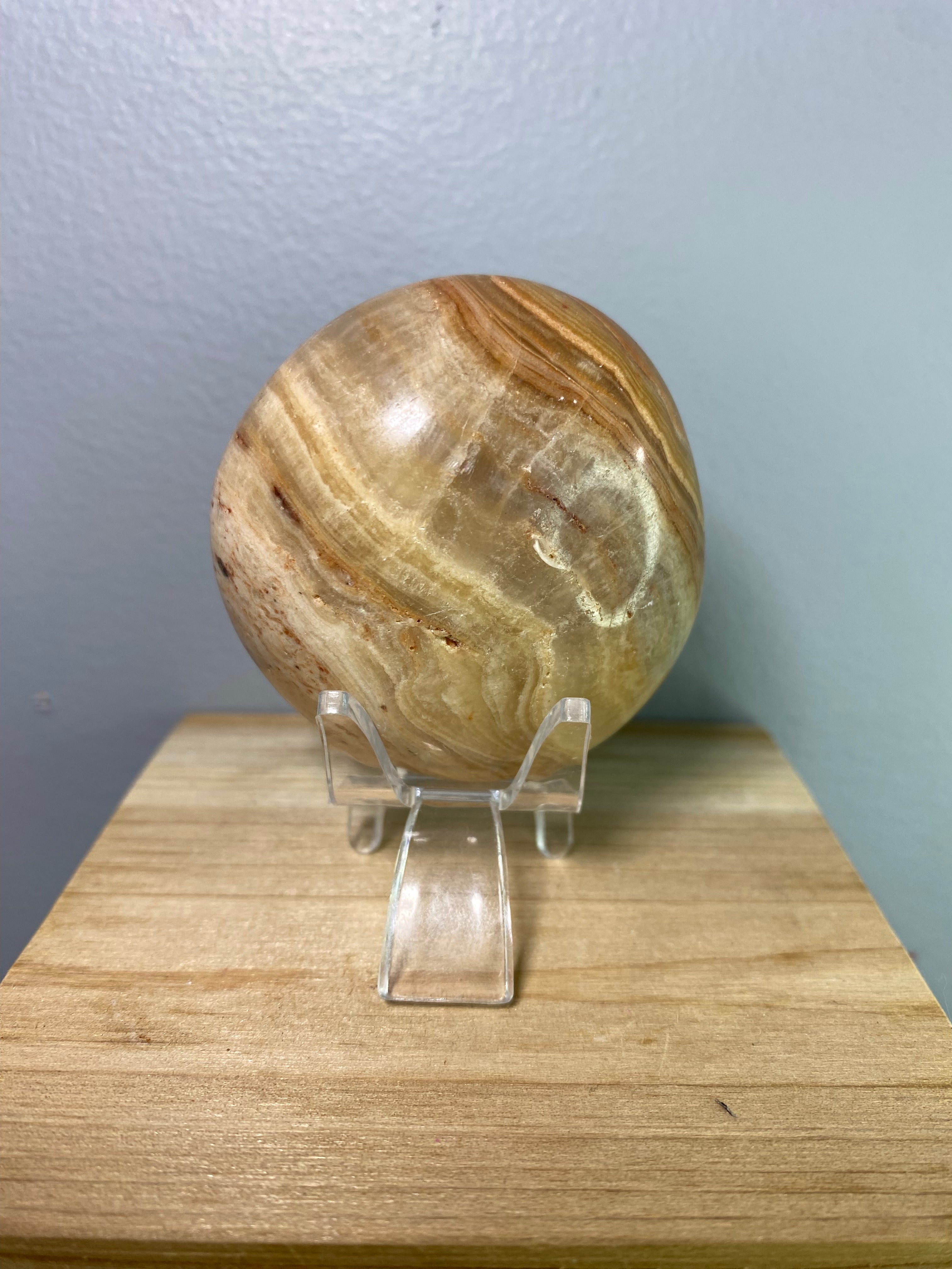Calcite Palm Stone