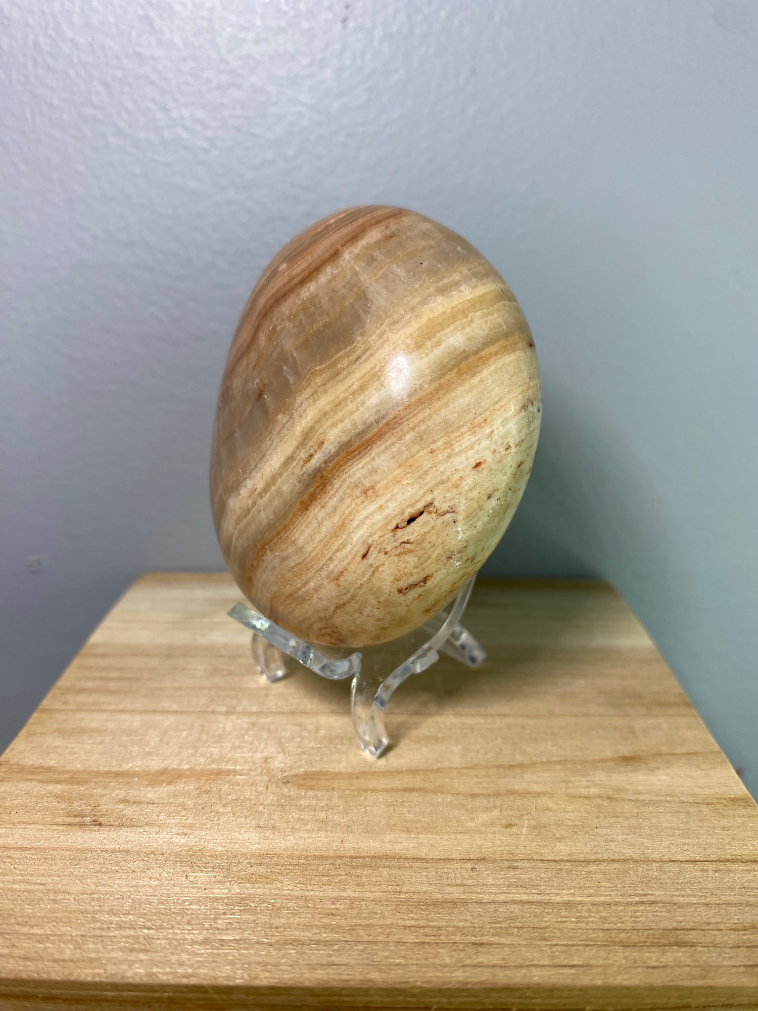 Calcite Palm Stone